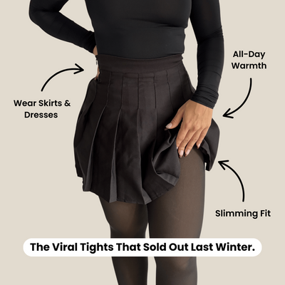 Womens Shapewear Fleece Lined Tights