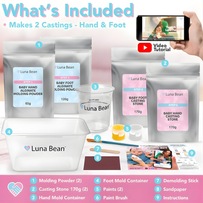 Baby Hand and Feet Casting Kit
