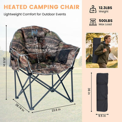 Heated Camping Chair