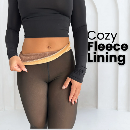 Womens Shapewear Fleece Lined Tights